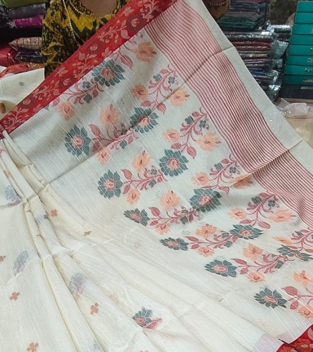 Tashor ghicha silk saree