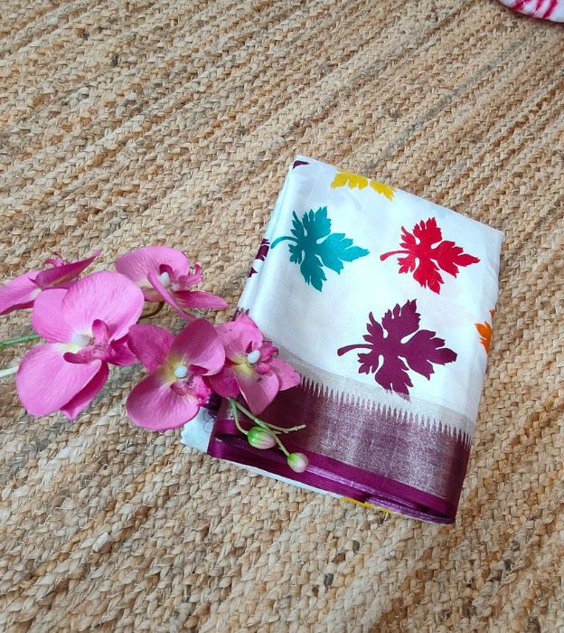Grace Meets Everyday Comfort in Elegant Bafta Silk Saree