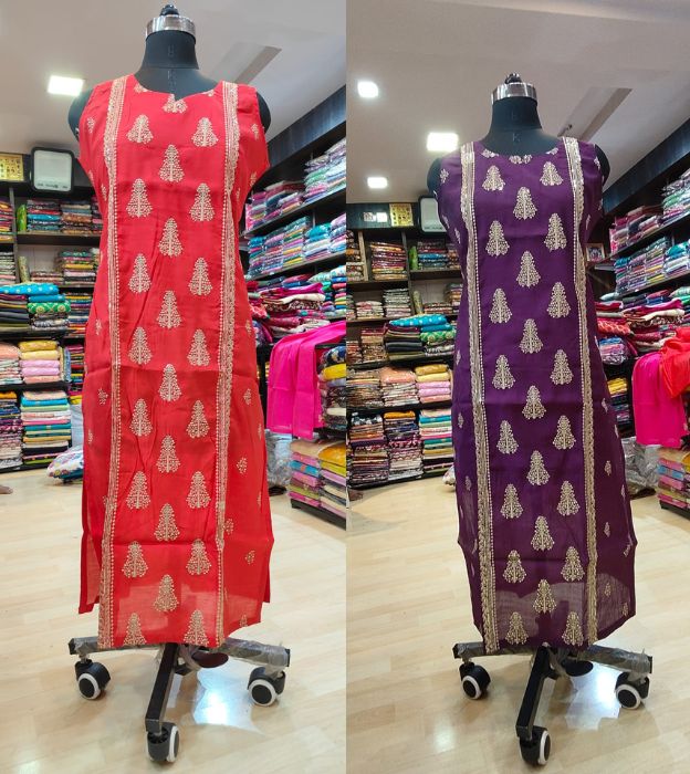Elegant Mango Silk Kurti for Every Special Occasion