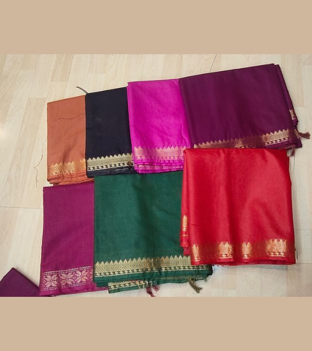 Bhagalpuri Tussar Cotton Saree for Office & Everyday Elegance