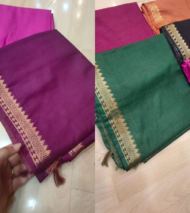 Bhagalpuri Tussar Cotton Saree for Office & Everyday Elegance
