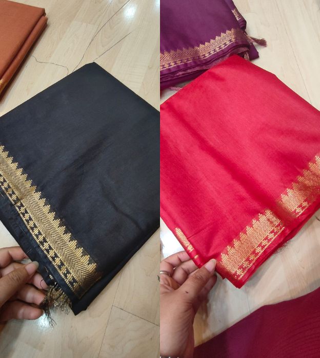 Bhagalpuri Tussar Cotton Saree for Office & Everyday Elegance