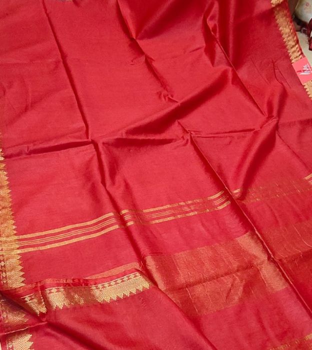 Bhagalpuri Tussar Cotton Saree for Office & Everyday Elegance