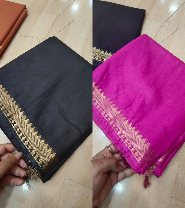 Bhagalpuri Tussar Cotton Saree for Office & Everyday Elegance