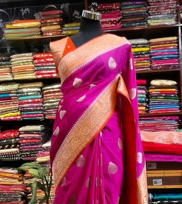 Elegant Motka Georgette Silk Saree for Every Occasion